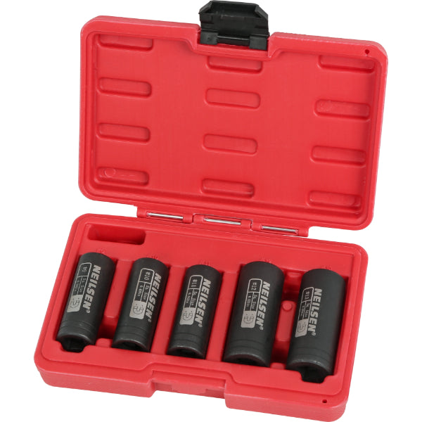 CT7274 - 5pcs Large Tap Socket Set