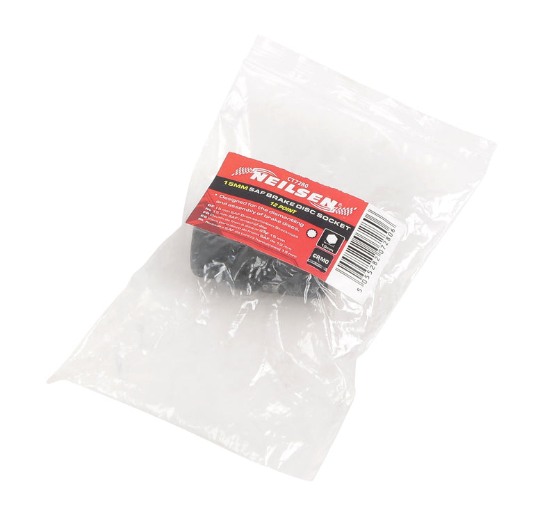 CT7280 - 15mm SAF Brake Disc Socket 12 point