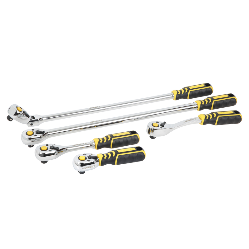 CT7293 - 5pcs 3/8"Sq Drive Reversible Ratchet Set 90T
