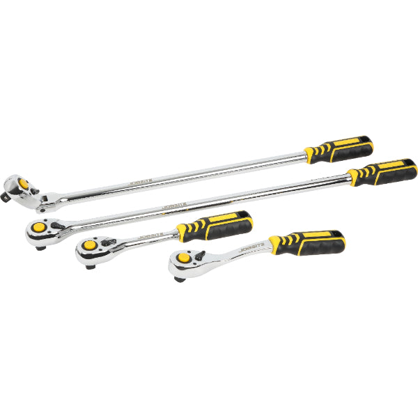 CT7294 - 4pcs 1/2"Sq Drive Reversible Ratchet Set 90T