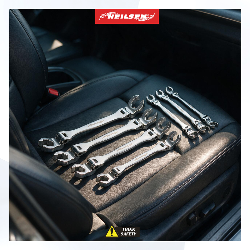 CT7297 - 7pc Double Ended Flexible Flare Nut Wrench Set