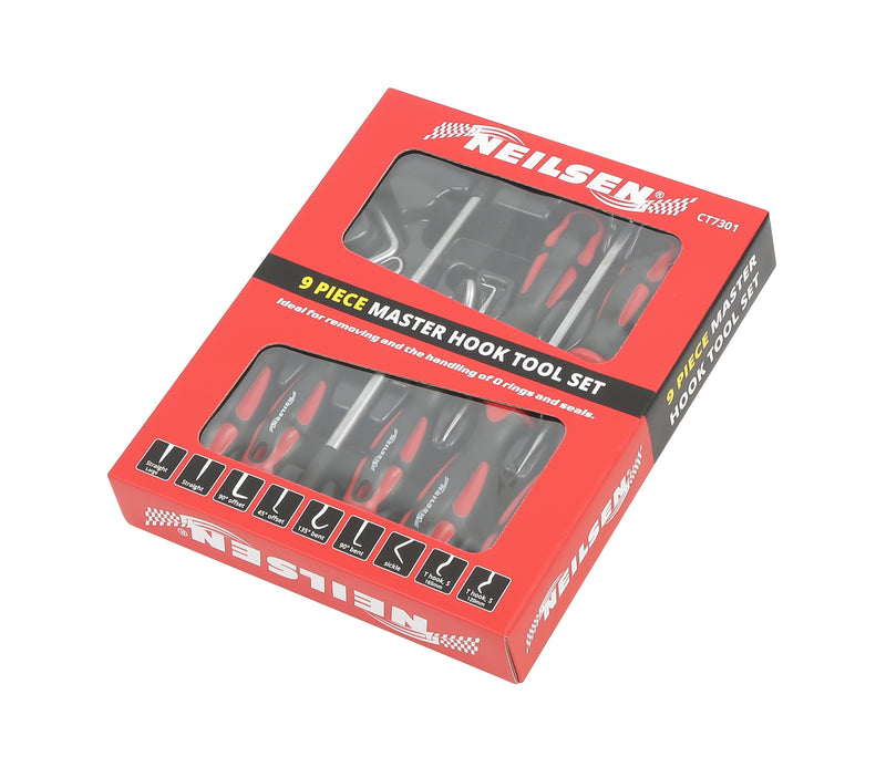 CT7301 - 9pcs Master Hook Tool Set