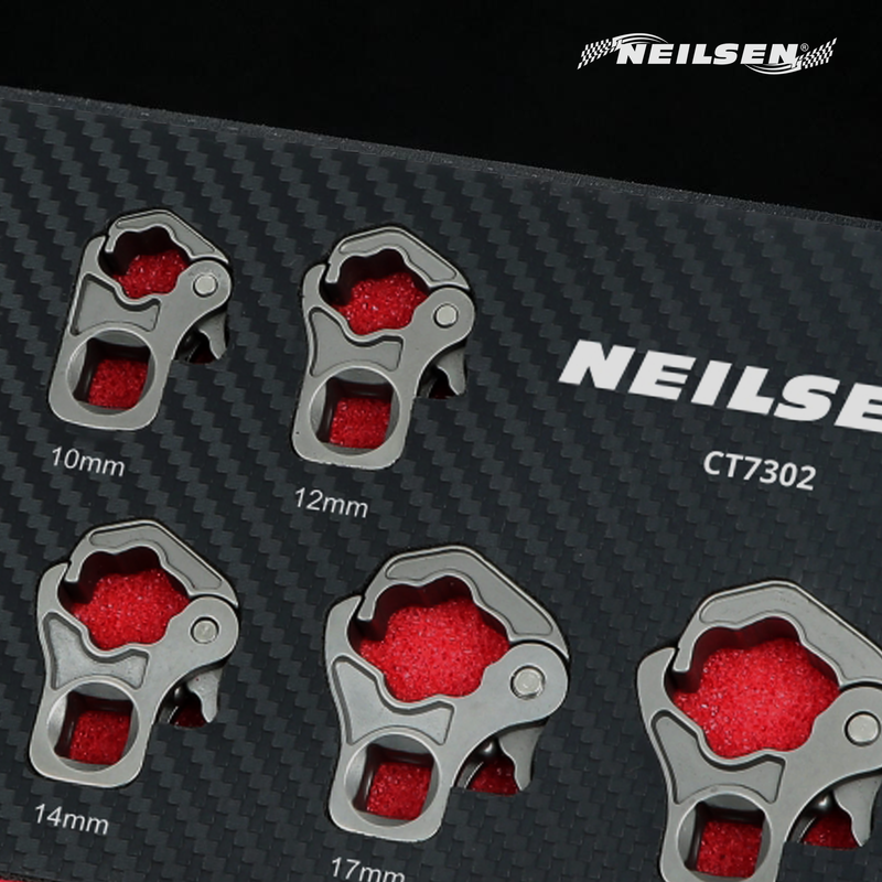 CT7302 - 7pc Ratchet Flare Nut Wrench Set