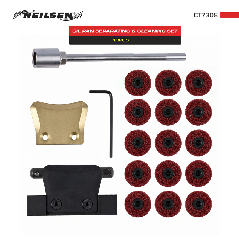 CT7308 - 19pc Oil Pan Separating & Cleaning Set