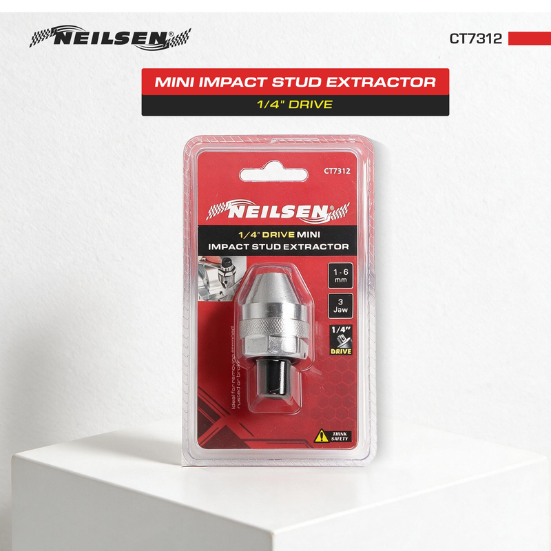 CT7312 - Mini Impact Stud Extractor 1/4"Drive