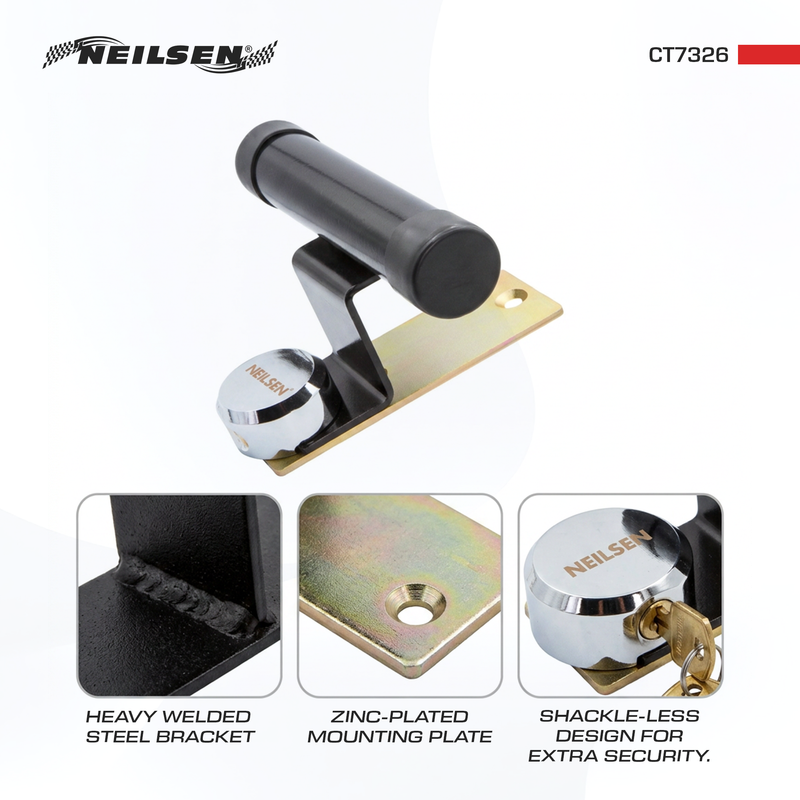 CT7326 - Heavy Duty Garage Door Protector With Padlock