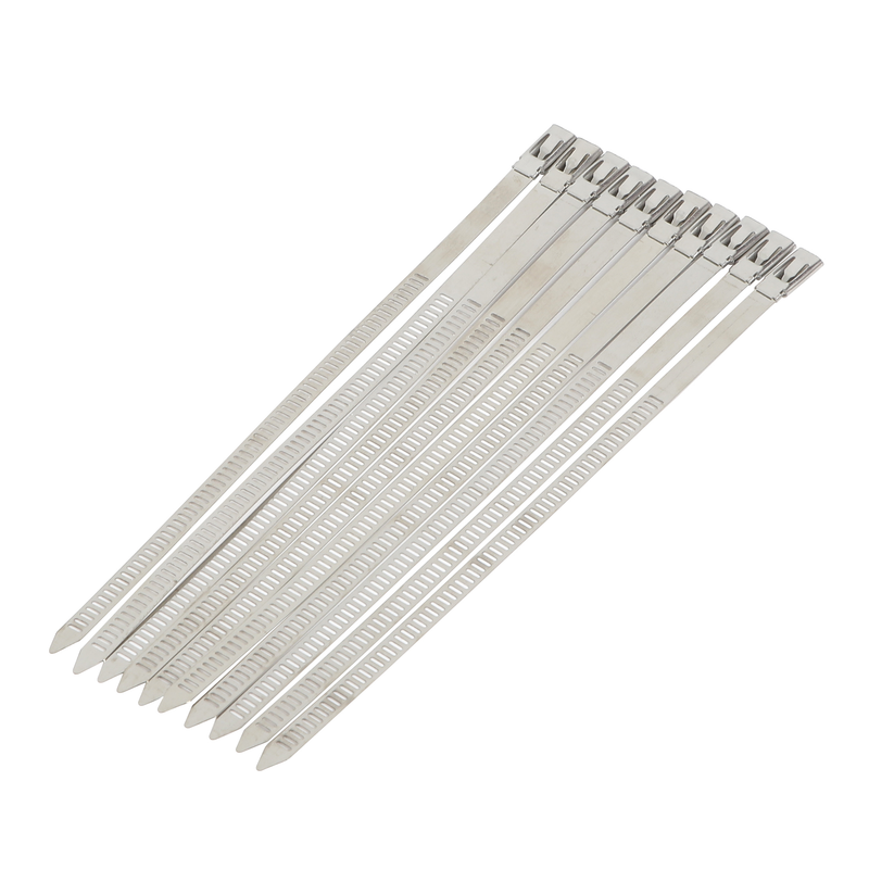 CT7344 - 10pc Cable Ties Stainless Steel Size 7.0 x 200mm