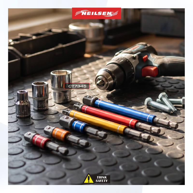 CT7345 - 6pc Colour Coded Impact Socket Adaptor Set