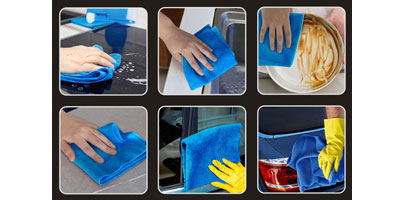 CT7346 - Microfibre Cleaning Cloth 100pcs/Roll