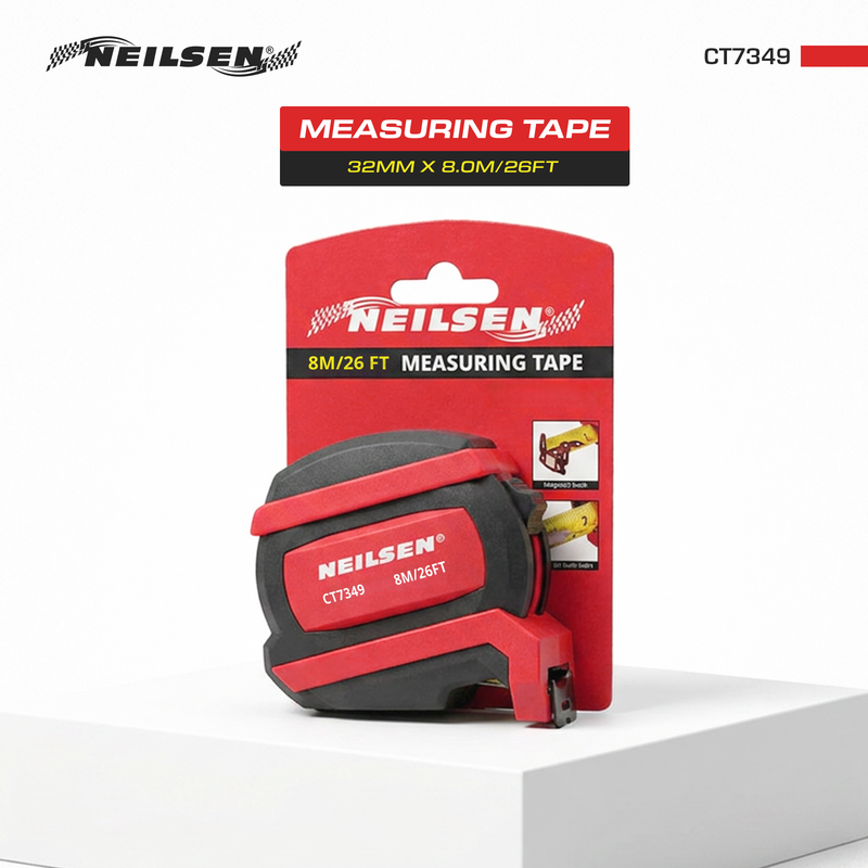 CT7349 - Measuring Tape 32mm x 8.0m 26Ft