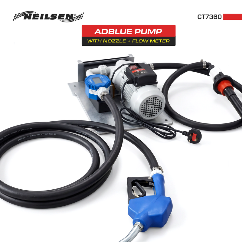 CT7360 - ADBLUE Pump & Nozzle & Flow Meter Designed to fit 1000 litre IBC Containers
