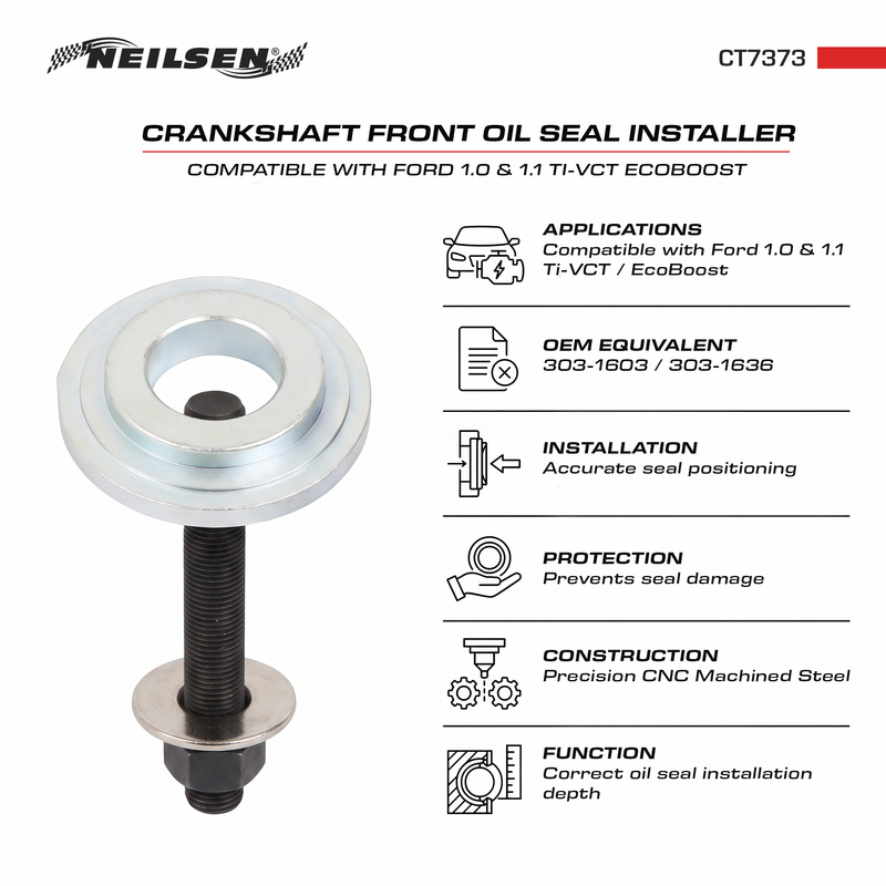 CT7373 - Crankshaft Front Oil Seal Installer For Ford 1.0 Ecoboost