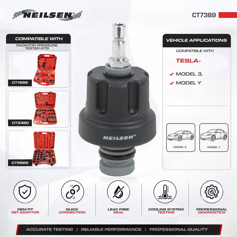 CT7389 - Adaptor #27 For Tesle 3 & Y