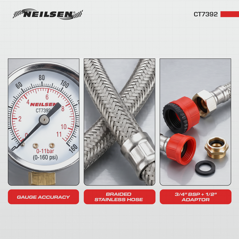 CT7392 - Water Pressure Test Gauge