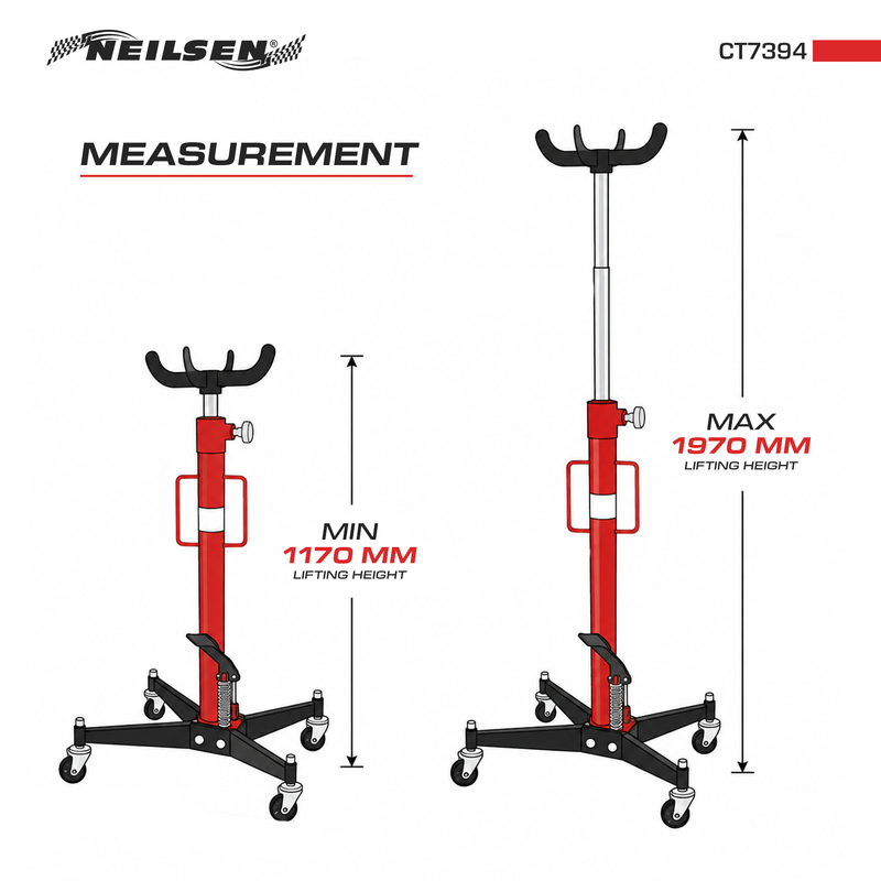 CT7394 - 1000Kg Transmission Jack