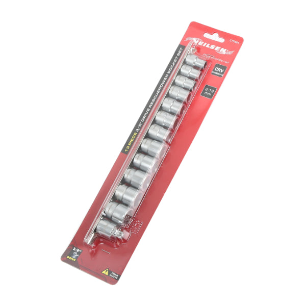 CT7401 - 13pcs 3/8" Rescue Power Socket Set for Loosening & Removing Seized Nuts