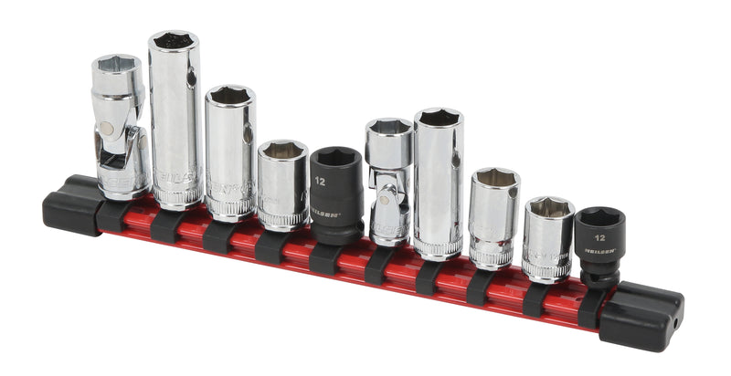 CT7405 - 10pc 12mm Socket Set 1/4" & 3/8" Drive 6 Point