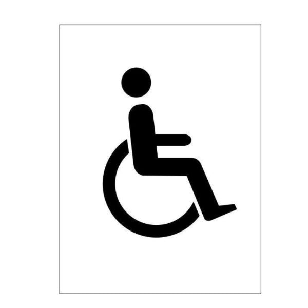 DOR.42WRP - Disabled Sign 150 x 200