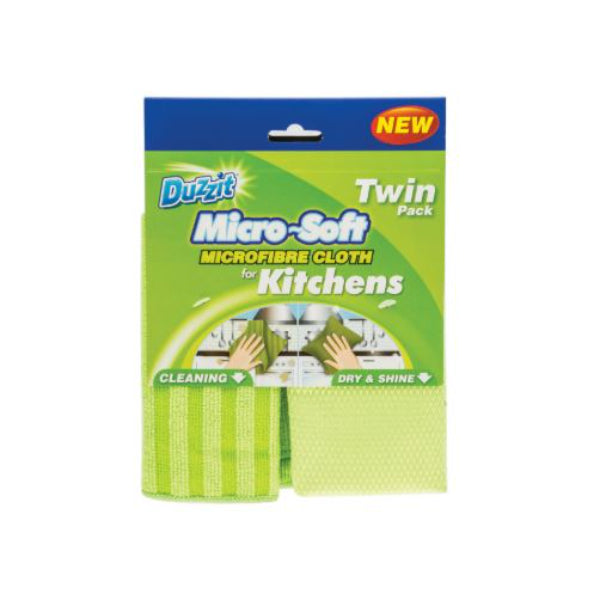 DZT1129 - Microfibre Cloth Twin Pack