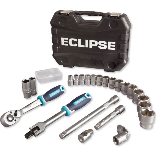 ESS24PS - ECLIPSE 1/2" SQ DR 24pc Socket Set