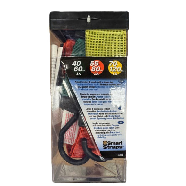 SSEU113 - Smart Straps Bungee Value Pack 5pc