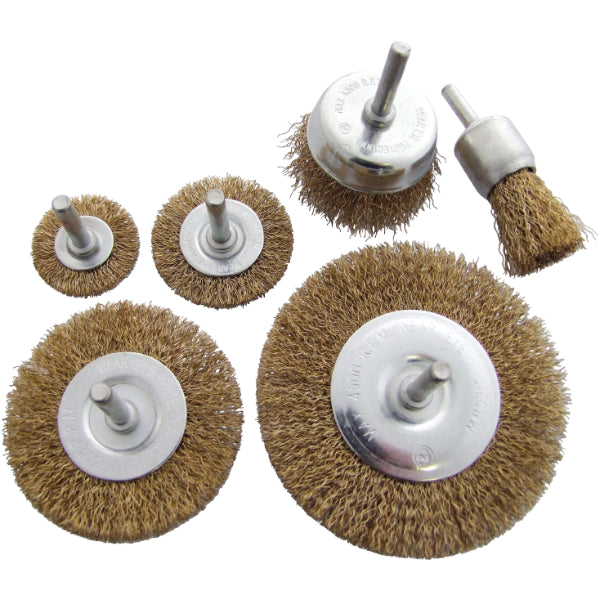 F3500 - 6pcs Wire Brush Set