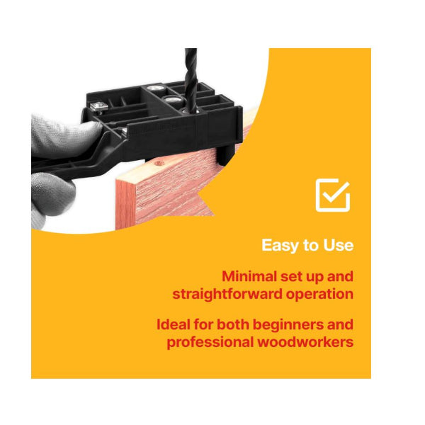 F4350 - 84pc Woodworking Dowel Jig Set