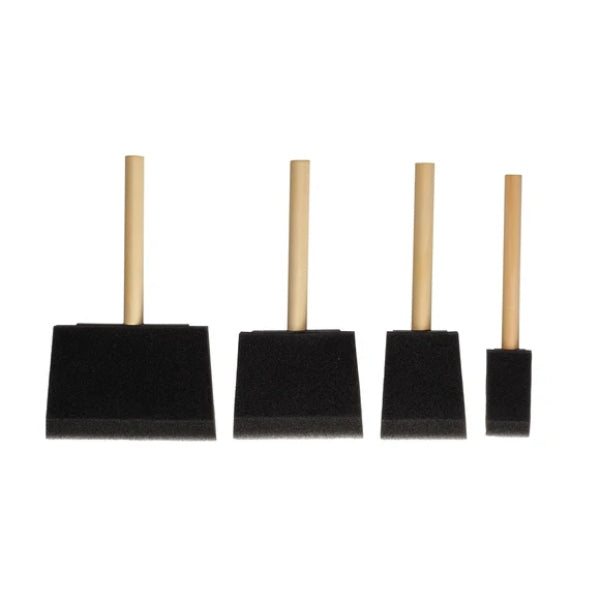G4482 - 4pc Poly Foam Brush Set