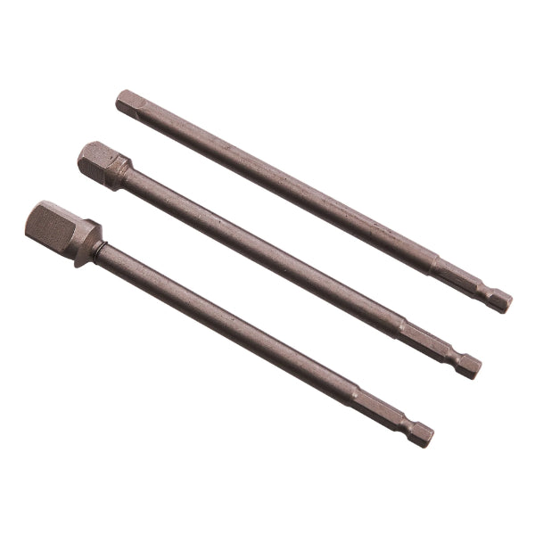 I5705 - 3pc 150mm 1/4" Hex Extension Adapter Set