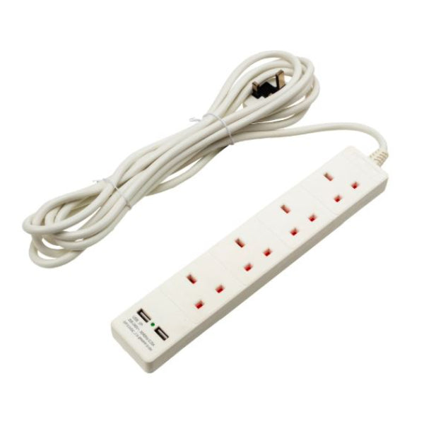 L4280 - Extension Lead With USB Ports
