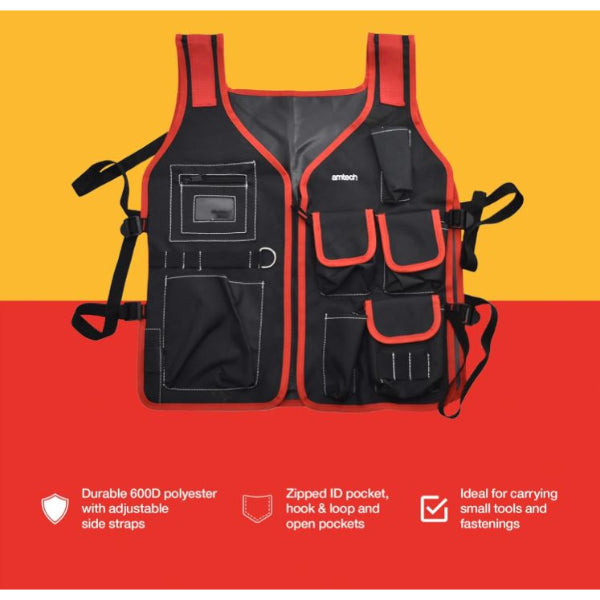 N0990 - 7 Pocket Tool Vest