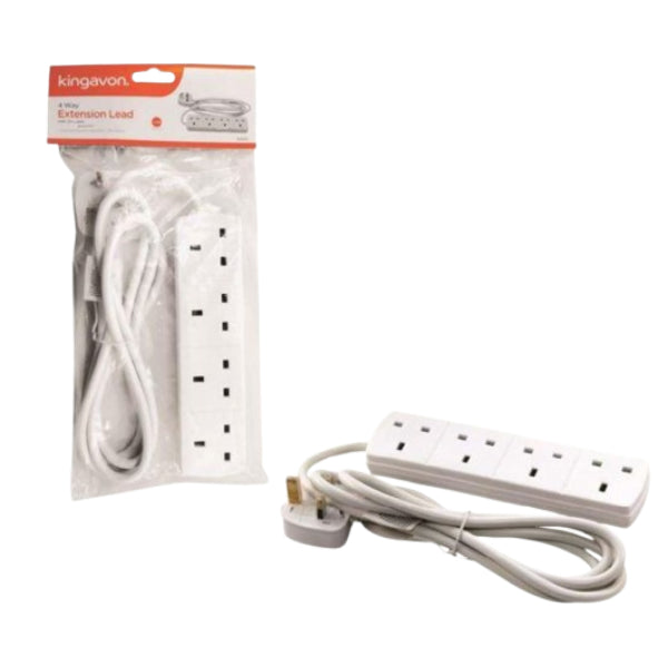 PA102 - 2m 4 Way Extension Lead