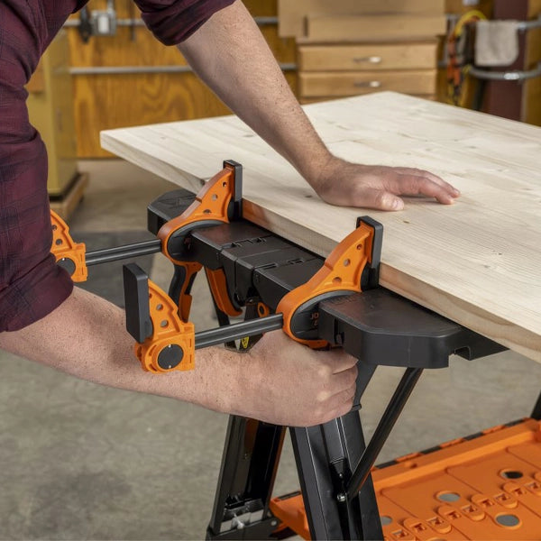 POJ60PRO - Pony's 2-in-1 Clamping Worktable and Sawhorse