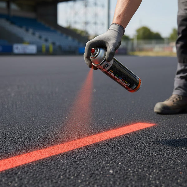 RED - Permanent Red Survey Line Marker 750ml