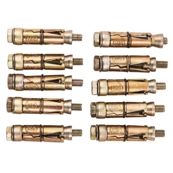 S5910 - 10pc Expansion Bolts M6 X 50mm
