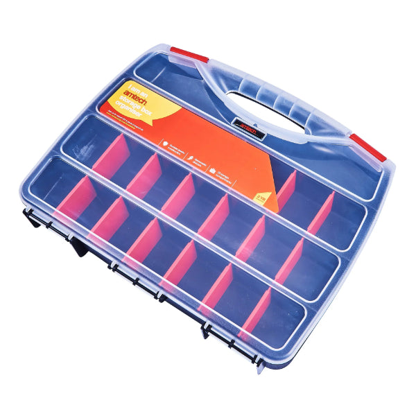 S6460 - Plastic Storage Box Organiser 380mm