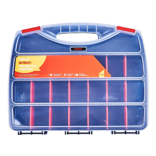 S6460 - Plastic Storage Box Organiser 380mm