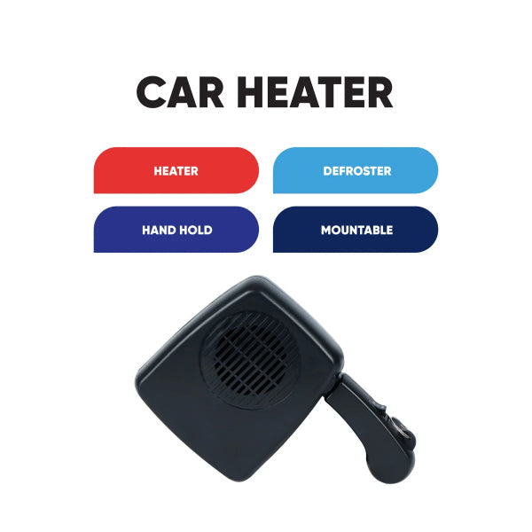SWCH500 - Car Heater / Defroster With Handle 12v