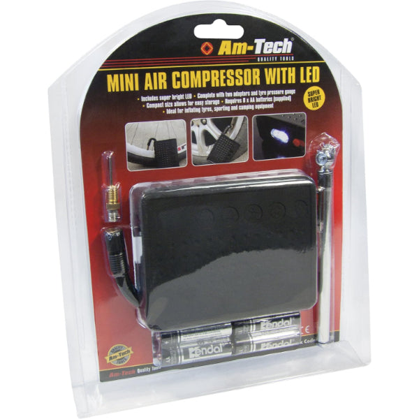 V1370 - Mini Air Compressor With LED