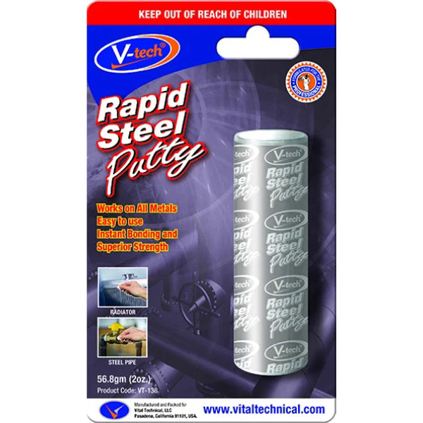 VT138 - Rapid Steel Epoxy Adhesive 50g