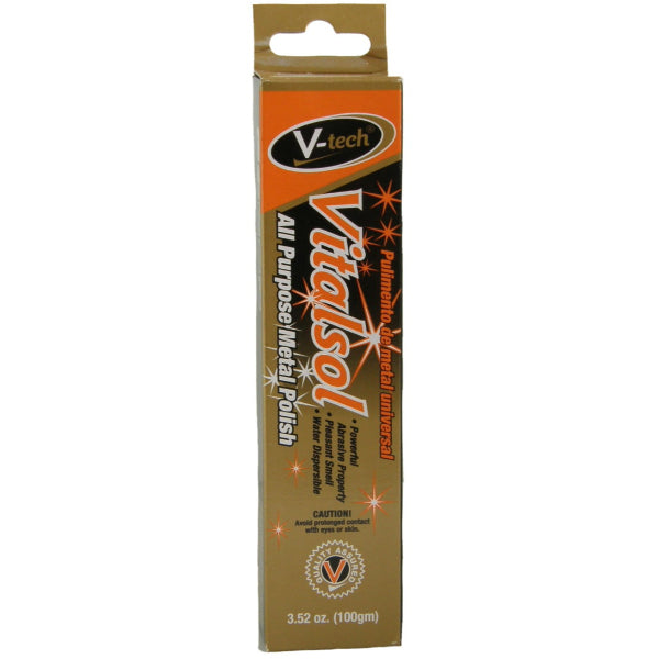 VT550 - Vitasol All Purpose Metal Polish 100gm