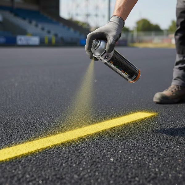 YELLOW - Permanent Yellow Survey Line Marker 750ml