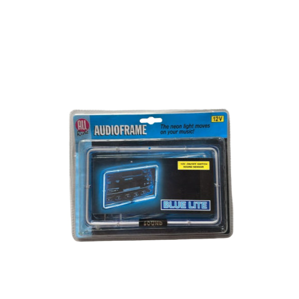 AR28648 - All Ride Car Radio Frame With Blue Light And Sound Sensor 12v