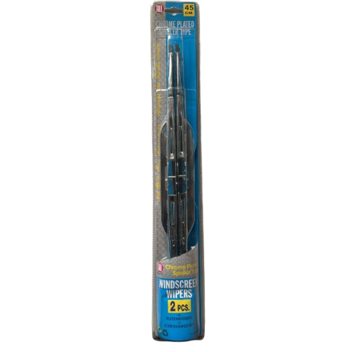 AR00542 - Wiper Blade Chrome  2pc 45cm 18in