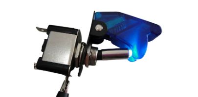 AR26238 - All Ride Flick Switch 12v With Light Blue