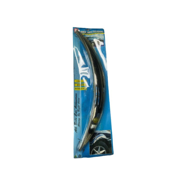 AR28885 - All Ride Wheel Arch Fender Lip Extension Set 2pc Chrome Look