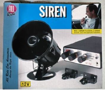 AR28903 - All Ride Siren 12v '6 Tones -animal'