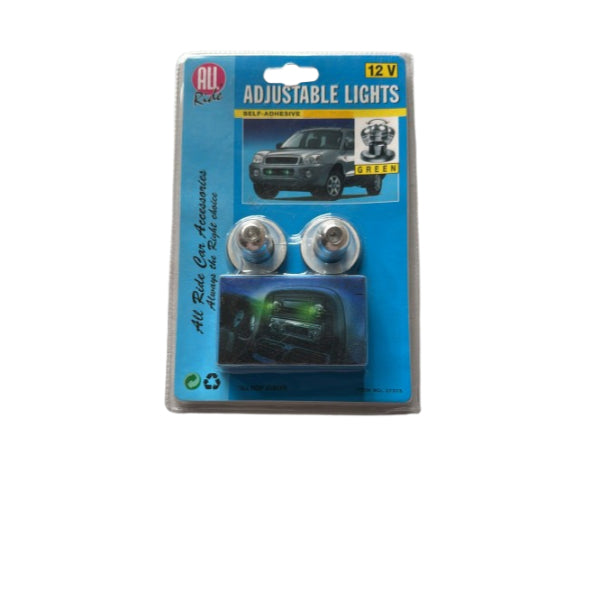 AR27375 - All Ride Interior Light 12v Adjustable 2pc Led Green