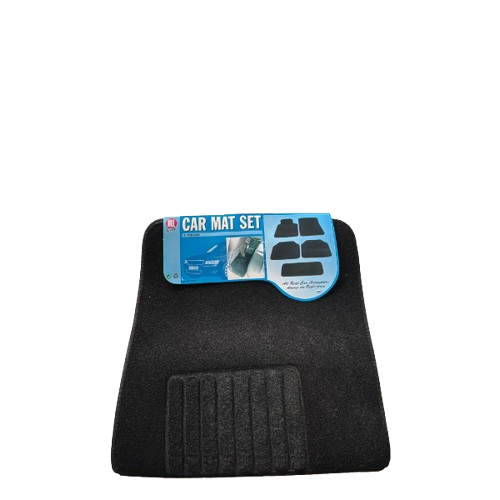 AR27602 - All Ride Car Mat Set 5pc Black Carpet