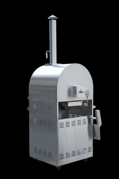 CT0261  - Pizza Oven - Stainless Steel, Gas & Wood Powered